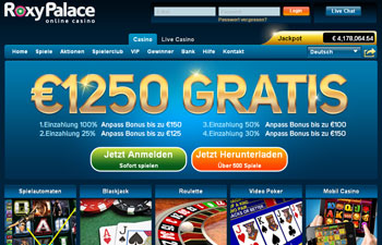 Roxy Palace Casino ausprobieren